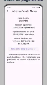 Guia Abono Salarial PIS PASEP screenshot