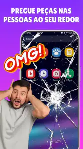 Haha Broken - Tela Quebrada screenshot