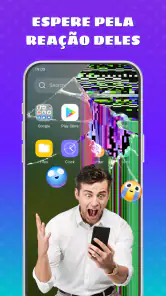 Haha Screen. Tela Quebrada screenshot
