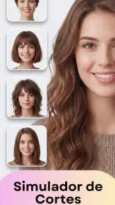 Hair AI: Testar Penteados screenshot