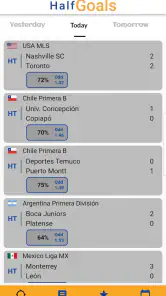 Half Goals - Over and Under screenshot