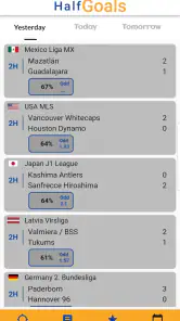Half Goals - Over and Under screenshot