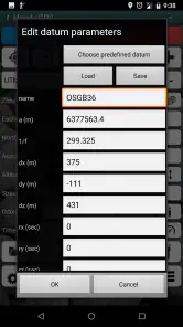Handy GPS screenshot