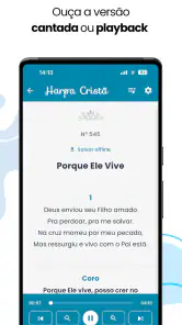 Harpa Cristã Áudio e Playback screenshot