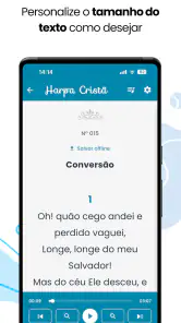 Harpa Cristã Áudio e Playback screenshot