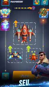 HAWK: Jogos de nave  de tiro screenshot