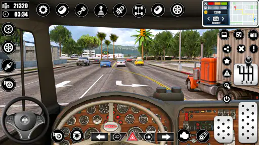 Heavy Truck Driving Cargo Game 1