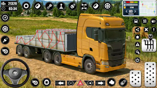 Heavy Truck Driving Cargo Game 6