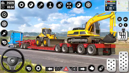 Heavy Truck Driving Cargo Game 8