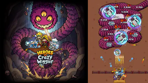 Heroes vs Crazy Wiggler 6