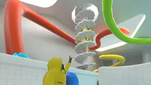 Hide in The Backrooms: Escape screenshot