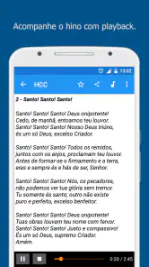 Hinários HC, CC e HCC screenshot
