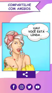 História em quadrinhos screenshot