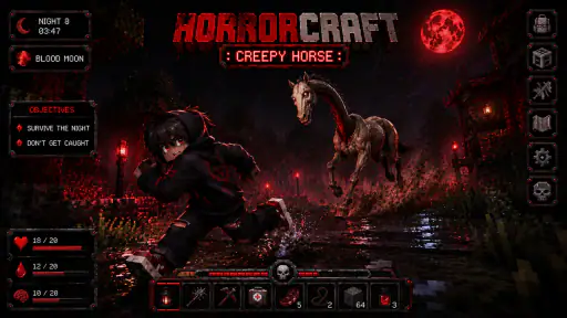HORRORCRAFT : Creepy Horse 2