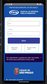 HSPM Saúde screenshot