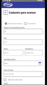 HSPM Saúde screenshot