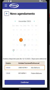 HSPM Saúde screenshot