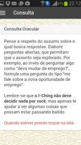 I-Ching: Livro das Mutações screenshot