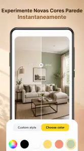 IA Interiores de casa design screenshot