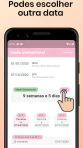 Idade Gestacional screenshot