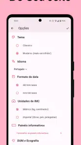 Idade Gestacional (do bebê) screenshot