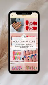 Ideias de unhas bonitas screenshot