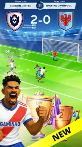 Idle Eleven magnata do futebol screenshot