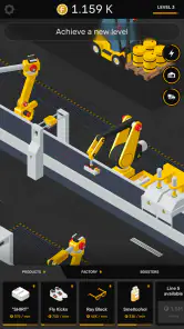 Idle Factory — Jogo de Fábrica screenshot