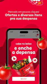iFood comida e mercado em casa screenshot
