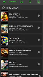 IGAMES PSP screenshot