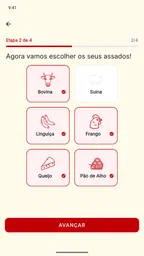 Bora Churrasco: Calcule carnes 4