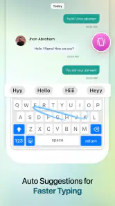 iPhone 17 Keyboard Fonts Emoji screenshot