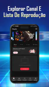 IPTV Leitor - TV Ao Vivo screenshot