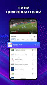 IPTV Player - TV ao Vivo screenshot