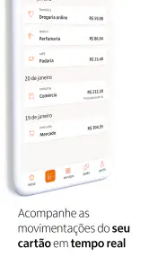 Itaú: Cartões de crédito screenshot