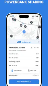 JET – e-scooter rental screenshot