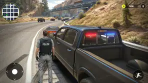 Jogo Condução Van da Polícia screenshot