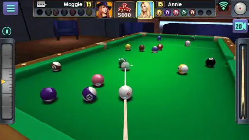 Jogo de Bilhar 3D 2