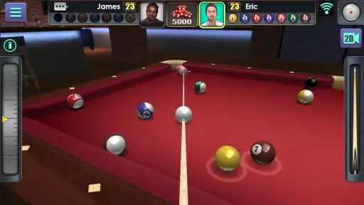 Jogo de Bilhar 3D 3