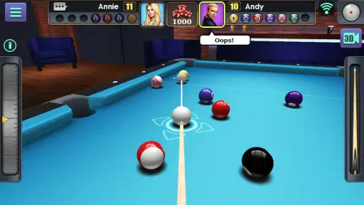 Jogo de Bilhar 3D 7