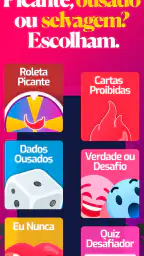 Jogo de Casal: Verdade Desafio 3