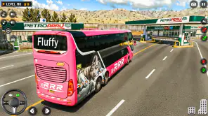 Jogo de dirigir ônibus urbano screenshot