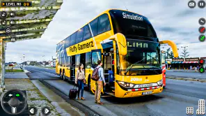 Jogo de dirigir ônibus urbano screenshot