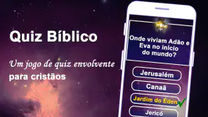 Jogo de perguntas bíblicas screenshot