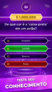 Jogo de perguntas e respostas screenshot