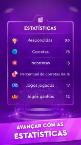 Jogo de perguntas e respostas screenshot