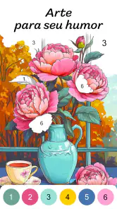 Jogo de Pintar com Numeros screenshot