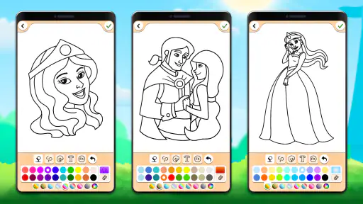 Jogo De Pintar Princesa 7