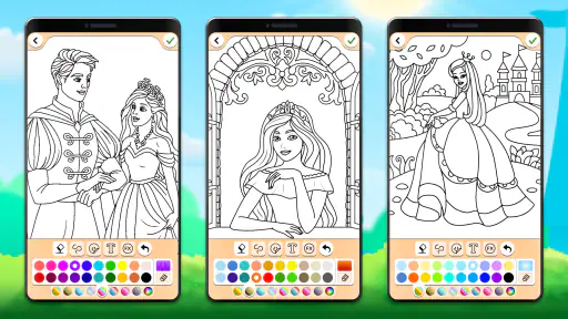 Jogo De Pintar Princesa 8