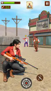 Jogo de tiro de sobrevivência screenshot